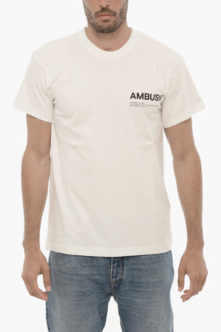 Crew Neck WORKSHOP Cotton T-Shirt