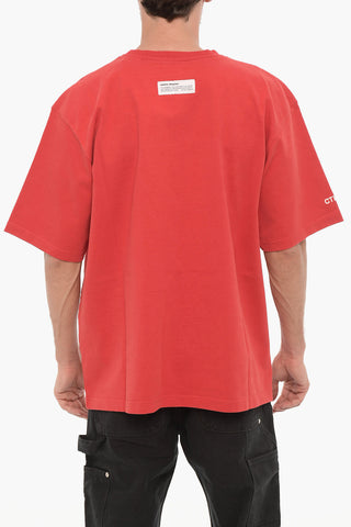 Printed Cotton Crew-Neck T-shirt