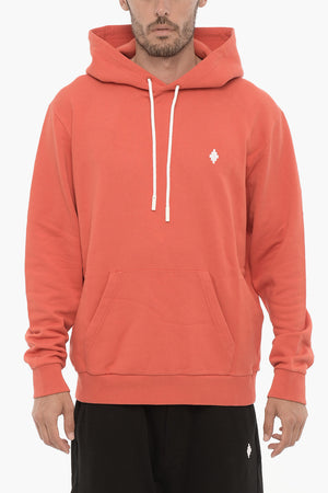 Hoodie aus angerauter Baumwolle
