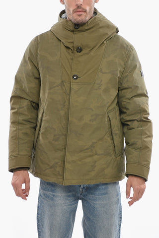 Piumino in Nylon Camouflage