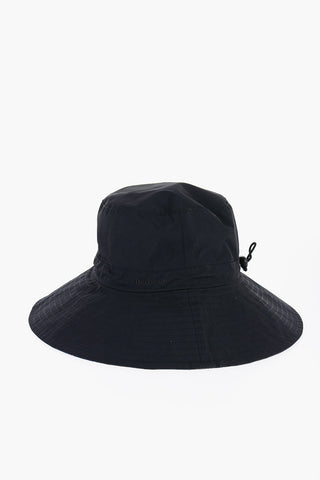 Solid Color Bucket Hat with Drawstring