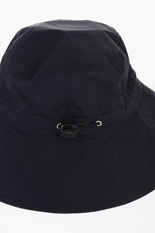 Solid Color Bucket Hat with Drawstring