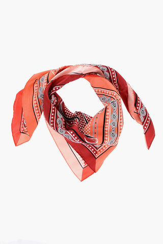 Paisley Patterned Silk NICCO Foulard