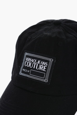 JEANS COUTURE Cotton Twill Baseball Cap with Embroidery