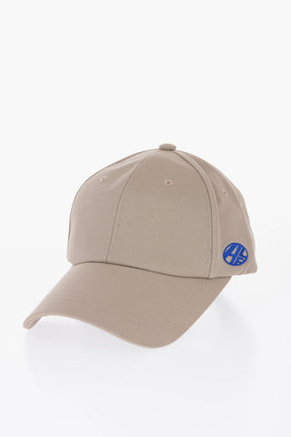 Cappello Baseball in Tinta Unita con Logo Ricamato