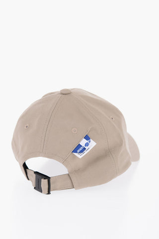 Cappello Baseball in Tinta Unita con Logo Ricamato