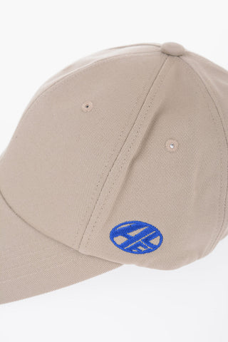 Cappello Baseball in Tinta Unita con Logo Ricamato