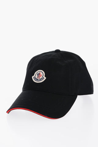 Cotton Cap with Logo Patch on The Front