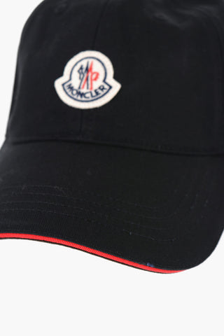 Cotton Cap with Logo Patch on The Front