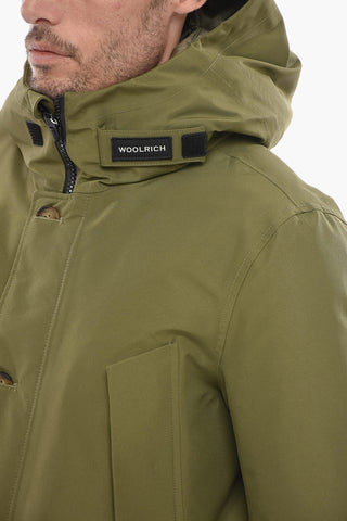 Gore-Tex Fabric GTX MOUNTAIN Utility Down Jacket with Hood