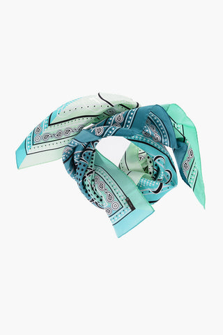 Paisley Patterned Silk NICCO Foulard
