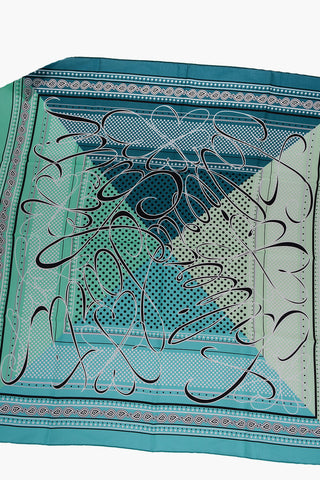 Paisley Patterned Silk NICCO Foulard