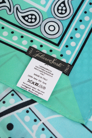 Paisley Patterned Silk NICCO Foulard