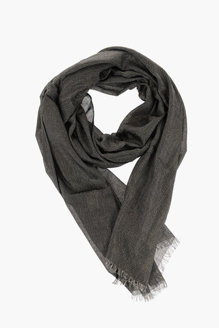 Lurex GROS Scarf With Fringes
