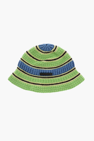 Cappello Bucket In Maglia Di Cotone
