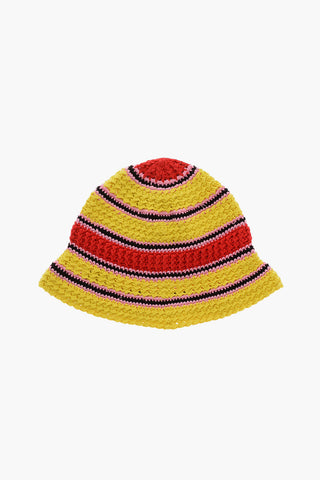 Cotton Knit Bucket Hat