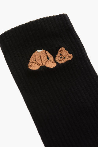 Embroidered BEAR Socks