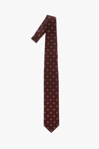 Patterned Silk Tie