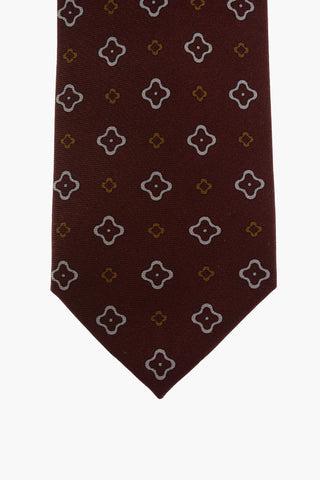 Patterned Silk Tie