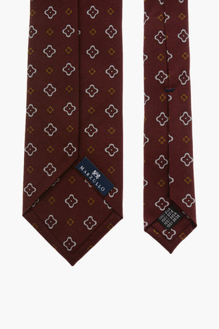 Patterned Silk Tie