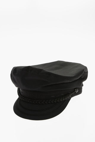 Cotton Twill Newboy Hat with Ton-On-Ton Logo