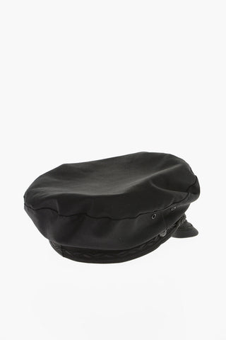Cotton Twill Newboy Hat with Ton-On-Ton Logo