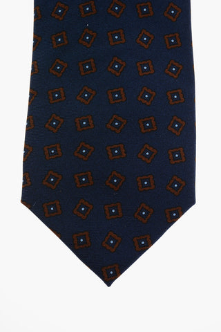 Patterned Silk Tie