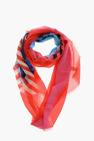 Sciarpa FLOWERS POP in Cashmere