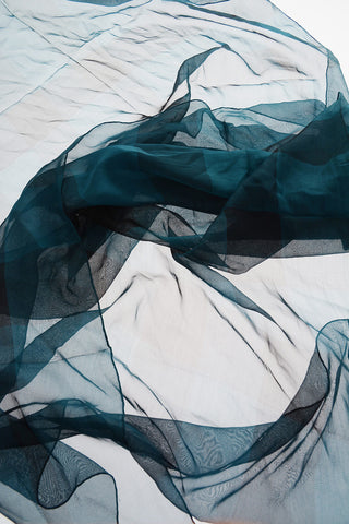 Foulard In Seta A Quadri