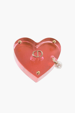 Plexiglass Maxi Heart Ring