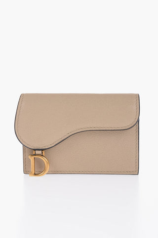Portacarte SADDLE In Pelle Martellata con Monogram