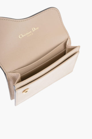 Portacarte SADDLE In Pelle Martellata con Monogram