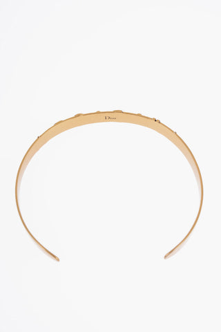 Collana Choker con Logo in Rilievo