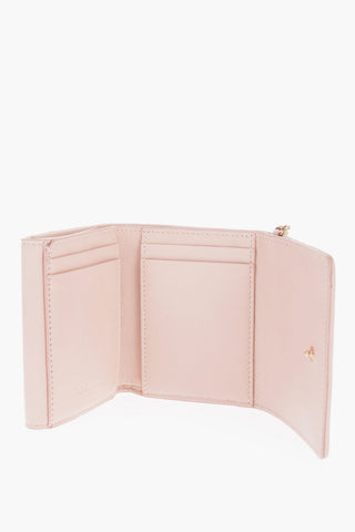Quilted Leather LADY DIOR Mini Wallet with Charm-Logo