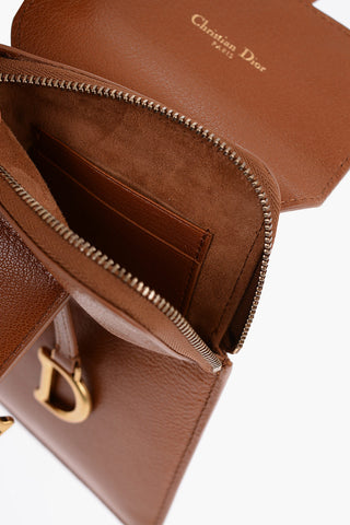 Borsa da Spalla in Pelle Martellata