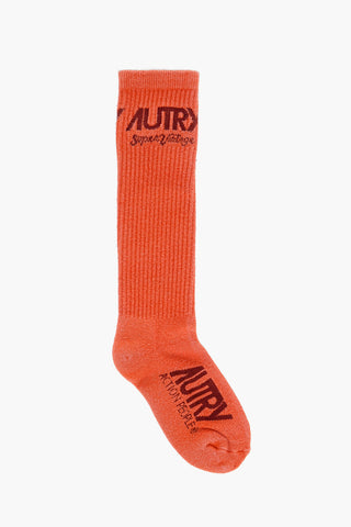 Logo Print SUPERVINTAGE Socks