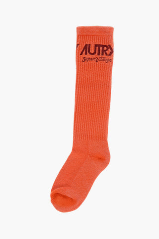 Logo Print SUPERVINTAGE Socks