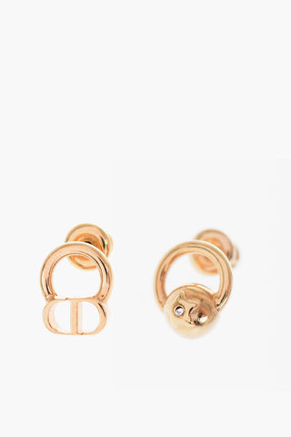 Orecchini in Ottone Effetto Dorato