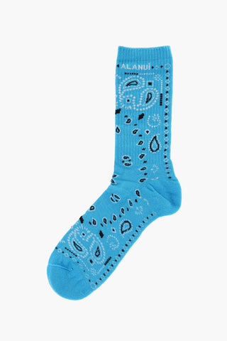 Calzini in Cotone Motivo Bandana