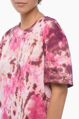 Crew Neck Tie Dye Cotton T-Shirt