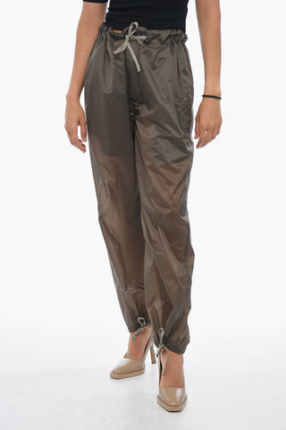 MM1 Nylon Pants with Drawstringed Ankles