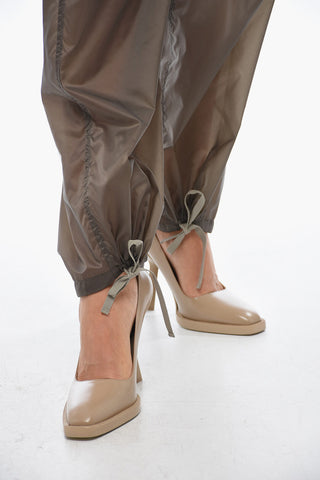 MM1 Nylon Pants with Drawstringed Ankles