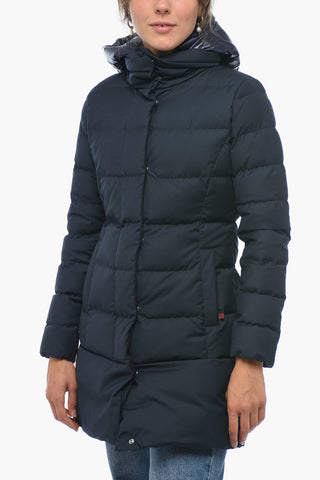 Piumino Trapuntato con Chest  Piece Removibile