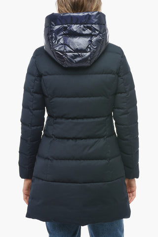 Piumino Trapuntato con Chest  Piece Removibile