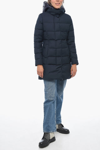 Piumino Trapuntato con Chest  Piece Removibile