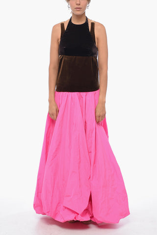 Maxidress a Palloncino BLOOM con Corpetto in Ciniglia