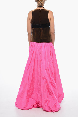 Maxidress a Palloncino BLOOM con Corpetto in Ciniglia