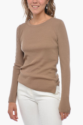 S Maglia in Lana Vergine a Coste
