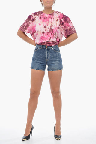 Mid Wash KADOVAR Denim Shorts