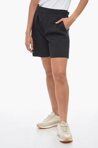 Shorts a 2 Pinces SAFARI in Misto Cotone